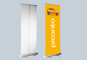 Roll up banners